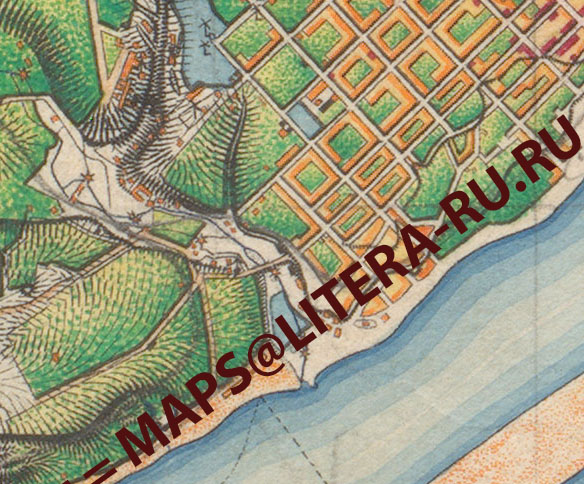 образец карты саратовской губернии